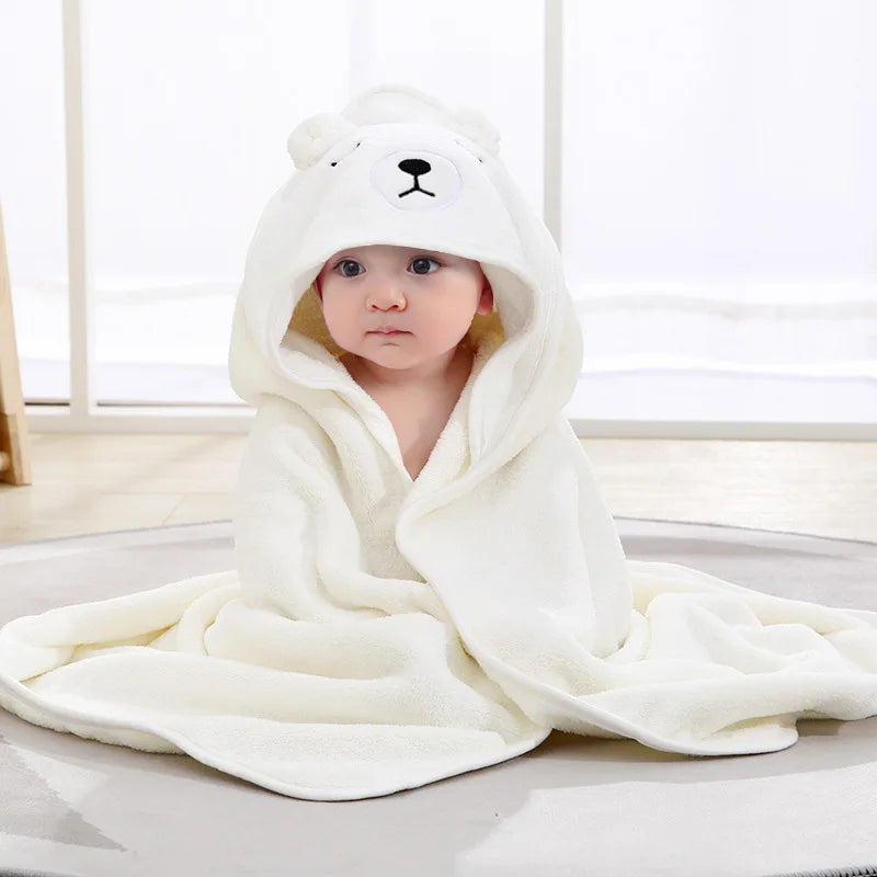 Cape de bain bébé | Ultra-douce absorbante